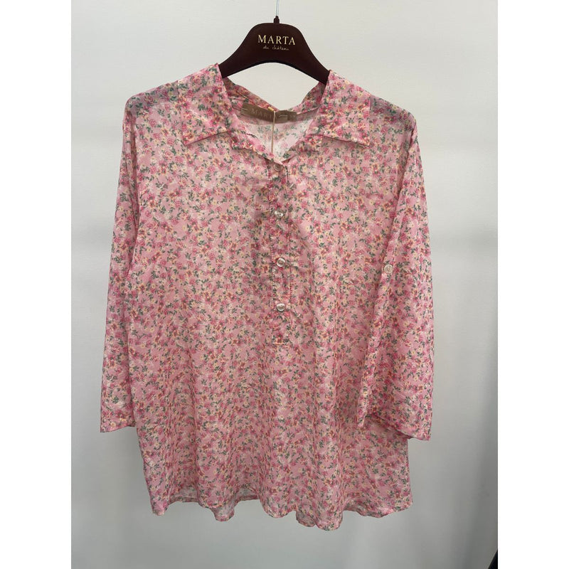Marta Du Chàteau Palmira Shirt Rose 7177