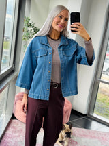 Bella Jacket Blue (Obs. Kampagne. Afsendes 7/10-25)