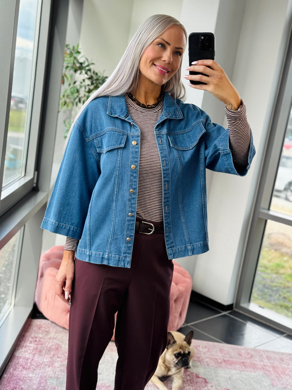 Bella Jacket Blue (Obs. Kampagne. Afsendes 7/10-25)