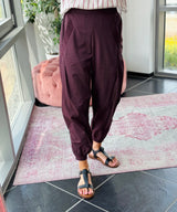 MollieGO Pants Bourgogne