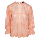 SASKIA BLOUSE PEACH PEARL