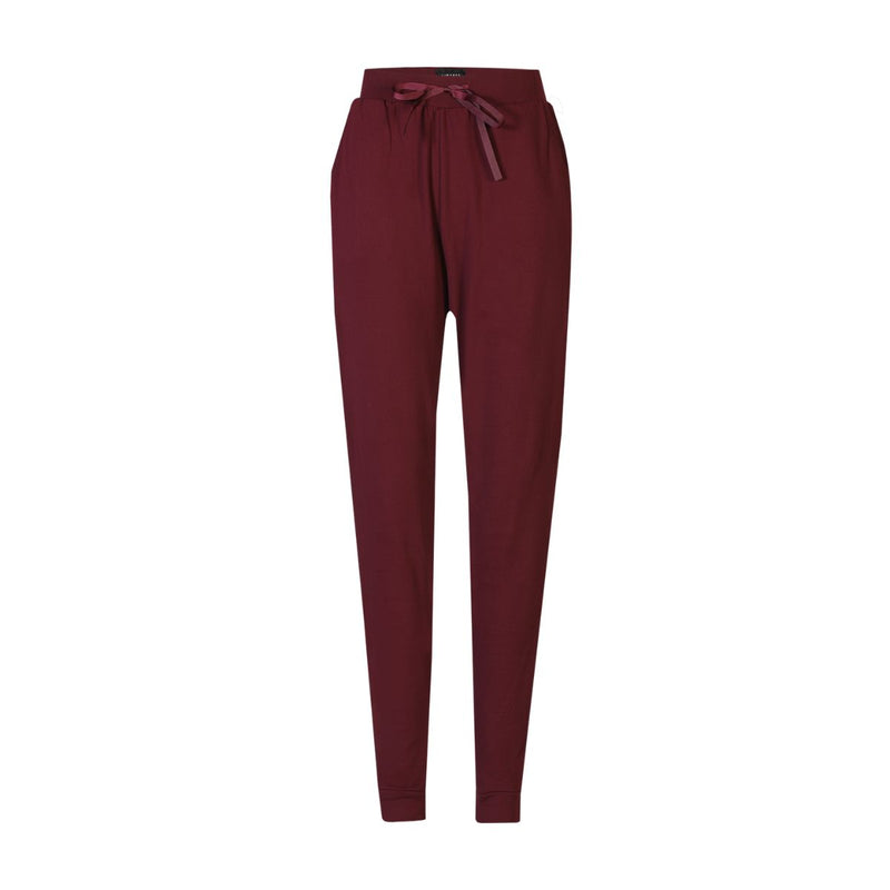 Alma Fleece Pant Bordeaux