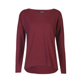 Alma LS Top Fleece Bordeaux