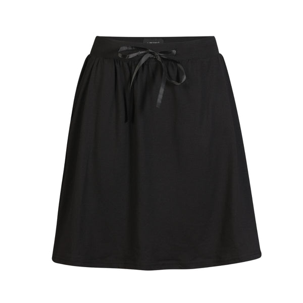 Alma Short Loose Skirt Black