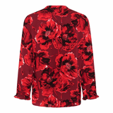 Rachel Elitha Shirt Red Flower