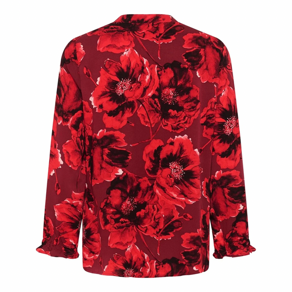 Rachel Elitha Shirt Red Flower