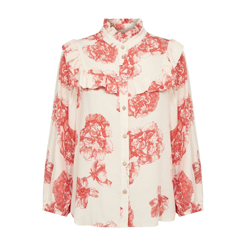 Alexa Shirt Red Flower