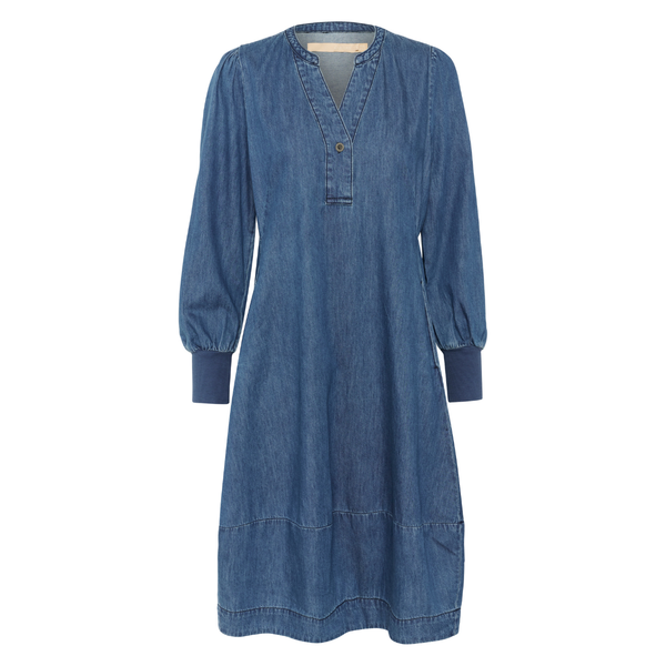 Allura Arpa Rib Dress dark blue wash