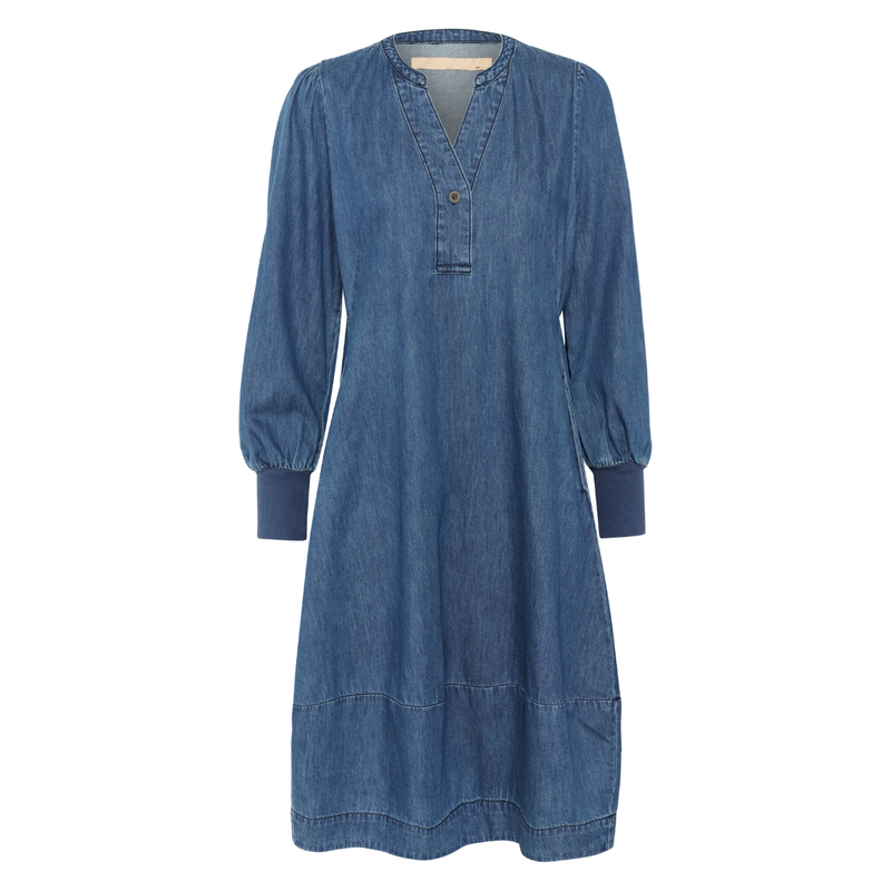 Allura Arpa Rib Dress dark blue wash
