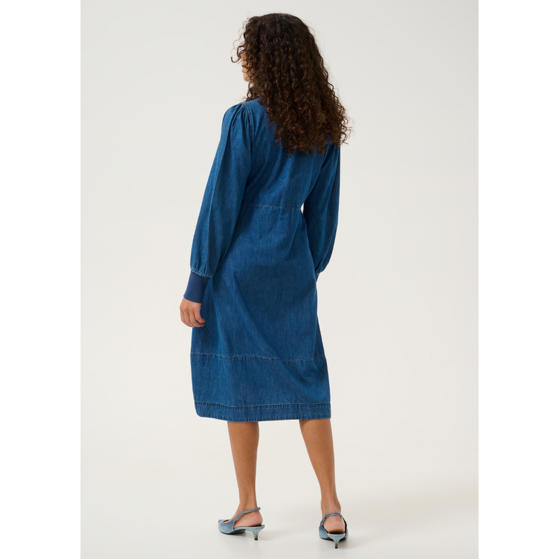 Allura Arpa Rib Dress dark blue wash