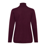 Annemarie Loose Roll-Neck Winetasting Melange