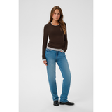 Anso 2-in-1 LS T-Shirt Coffee Bean