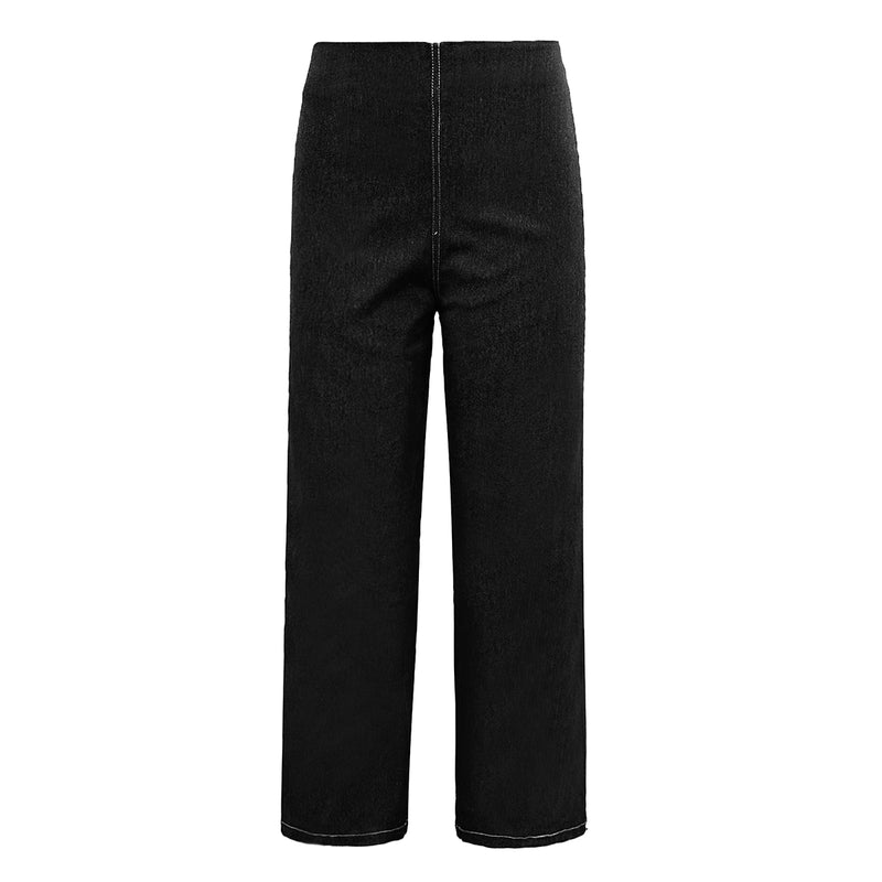 Asta wide pants black denim