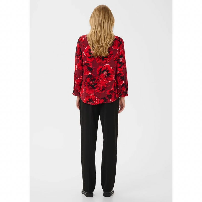 Rachel Elitha Shirt Red Flower