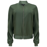 Bobbi Bomber Jacket Dusty Army