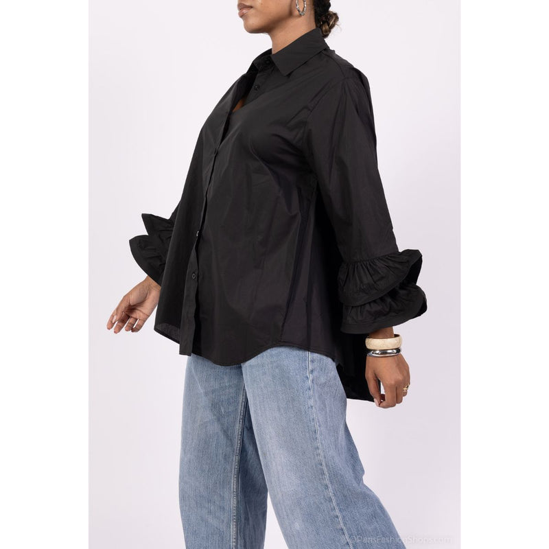 Bonnes Loose Shirt Black