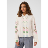 Breezy Shirt Spring Gardenia