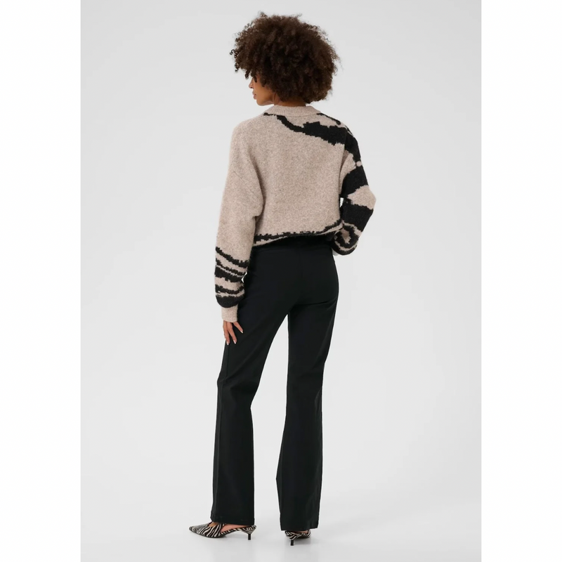 Benghta Long Flare Pants black