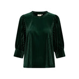 CACA BLOUSE GARDEN TOPIARY C

Meget fin bluse fra Kaffe. Caca blouse har rund hals med, halv lange ærmer og løs pasform. Den er stribet med velour og mesh materiale, som giver den et feminint udtryk.



Rund hals og halv lange ærmer
Striber i velour og mesh
Mørk grøn
Løs pasform
Fåes også i sort


Størrelsesguide: Caca blouse er normal i størrelsen.