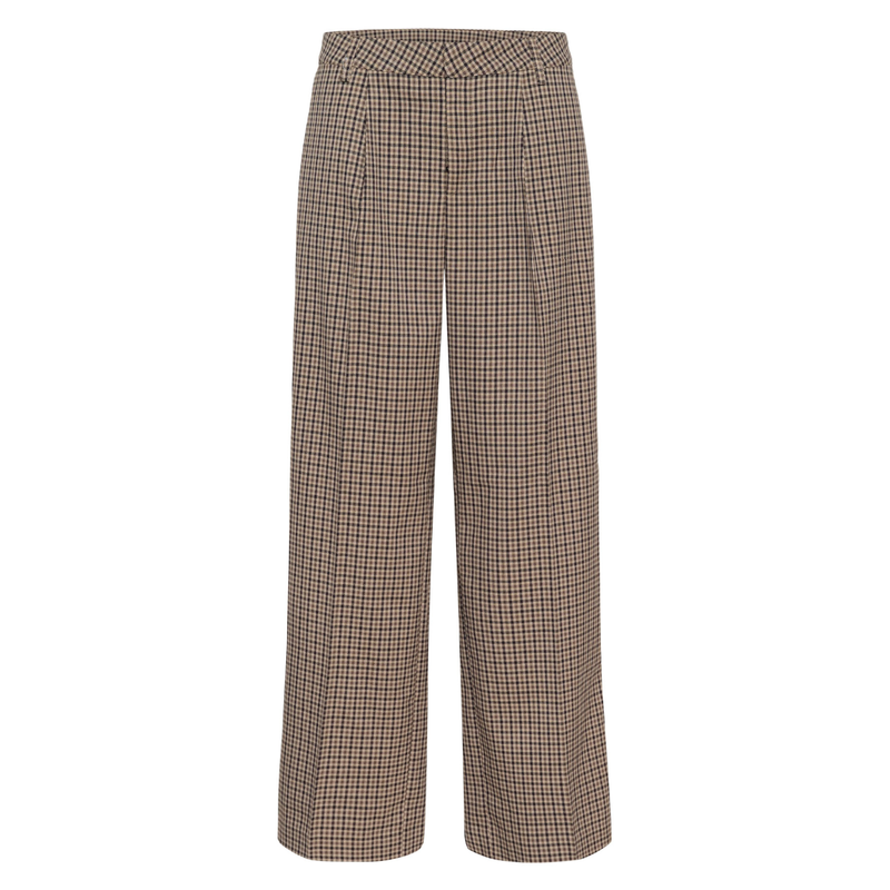 Checka Pants Brown Check
