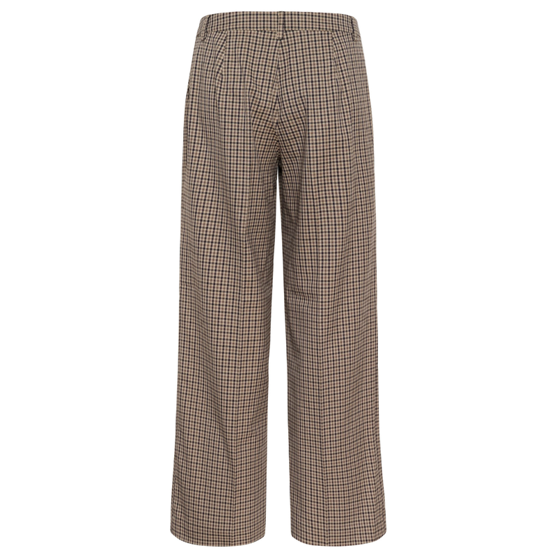 Checka Pants Brown Check