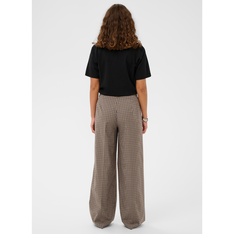 Checka Pants Brown Check