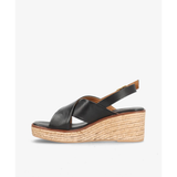 Dennise Sandal Leather Black