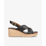 Dennise Sandal Leather Black