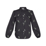 Ebbey SH87 Shirt 19251 Black Flower