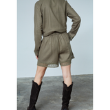 Ejba Shorts 18565 Khaki Melange