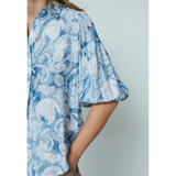 Ella SH72 Shirt 19170 Blue Paisley