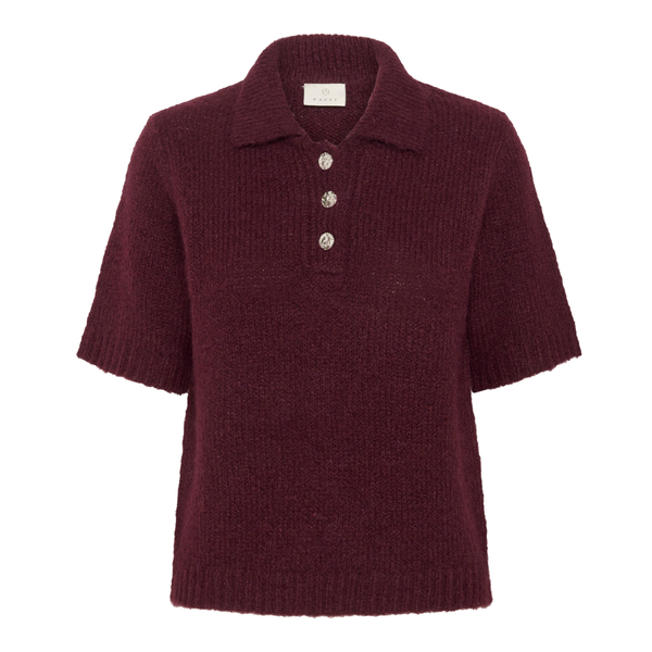 Emilie Polo Pullover windsor wine