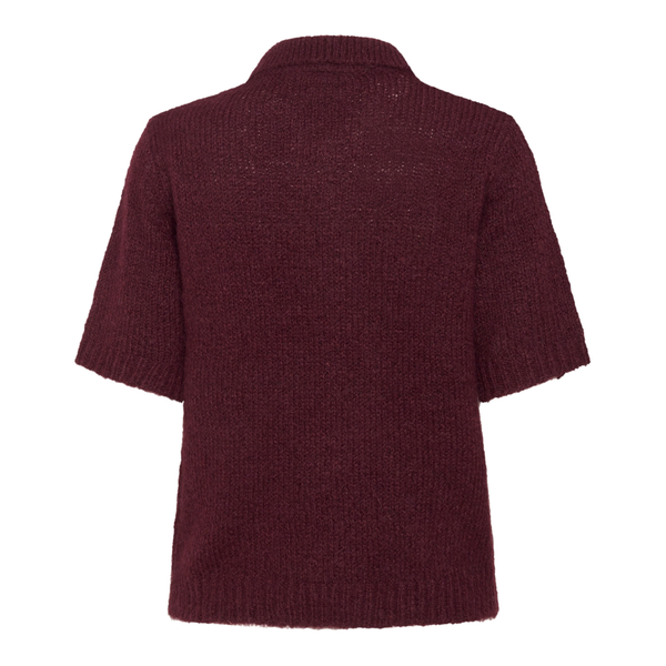 Emilie Polo Pullover windsor wine