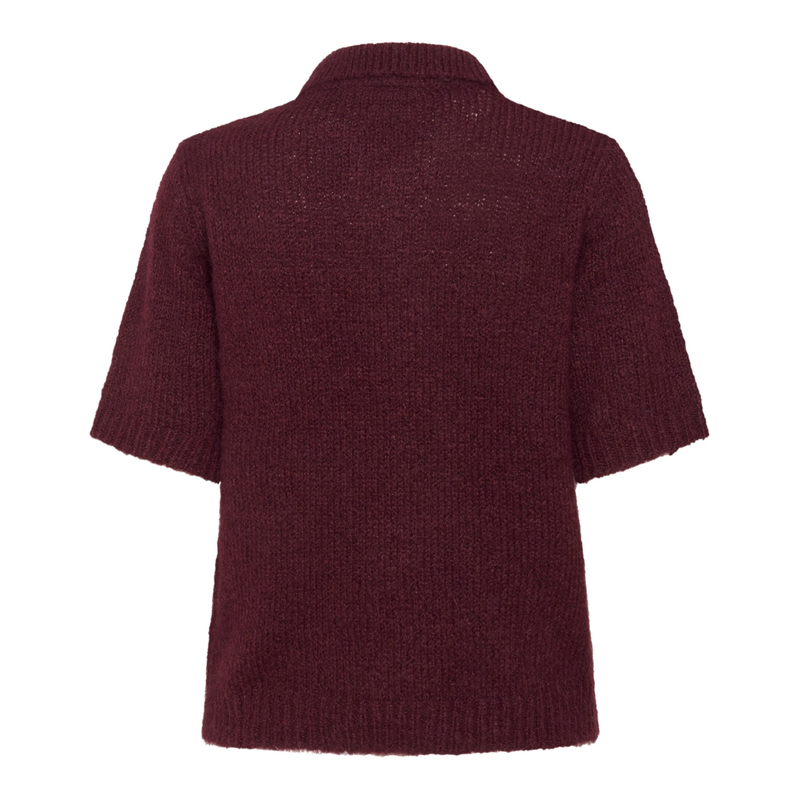 Emilie Polo Pullover windsor wine
