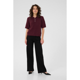 Emilie Polo Pullover windsor wine