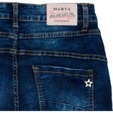 MDC103-O Marta du cháteau Emma jeans blue