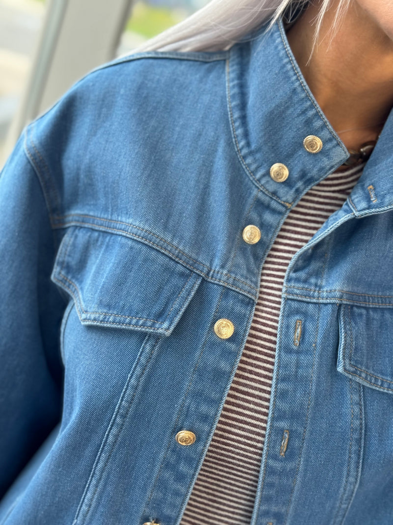 Bella Jacket Blue (Obs. Kampagne. Afsendes 7/10-25)