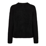 Fro Bow Pullover Black Silver Bow