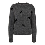 FRO PULLOVER BOW DARK GREY

Super lækker striktrøje fra Liberté. Fro pullover er en grå strik med sorte små velour sløjfer. Den har rund hals med ribkant, lange ærmer der afsluttes med en ribkant og i bunden af strikken. Strikken har en løs og virkelig blød og behagelig pasform.&nbsp;


Rund hals, lange ærmer og rib kant&nbsp;
Sort sløjfer
Farven er grå
Løs pasform
Fåes også i stribet udgave (grå, sort og pink)

Størrelsesguide: Fro pullover er normal til rummelig i størrelsen, så svinger du mellem 2 større