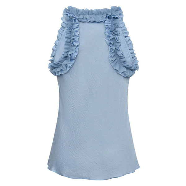 AnnaMie Top Light Blue