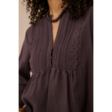 Galina Blouse Fudge