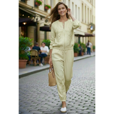 Chantal Jacket Green Melange
