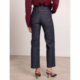 Thilda Flower Jeans Dark Blue