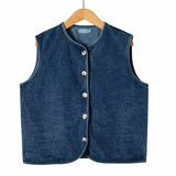 Eleanor Vest Denim Blue