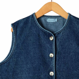 Eleanor Vest Denim Blue