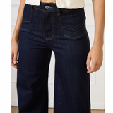 Luise Wide Jeans Dark Blue
