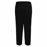 Heather Cropped Pants Black