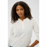Lenia Polo Pullover Chalk