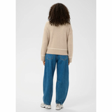 Jinie Knit Pullover Feather Gray Melange