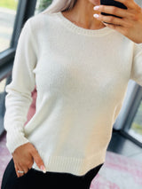 Iris Knit Pullover Chalk